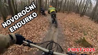 NOVOROČNÍ ENDURKO - na prvního prostě...