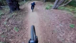 This trail is SCARY fast