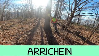MTB Monte Javello 04.01.2025 sentiero ARRICHEIN