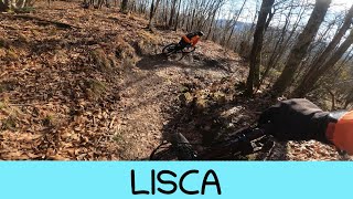 MTB Monte Javello 04.01.2025 sentiero LISCA