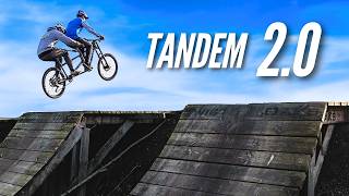 UNLOCKING BIG JUMPS ON THE TANDEM!! Tandem Twins 2