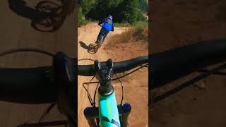 First MTB Downhill Race | Trail bike Vs...