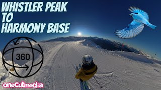 360 Degree tour From Whistler Peak to Harmony...