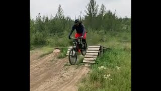 E Bike Hai Bike: Radian Alba sends it! Big time!