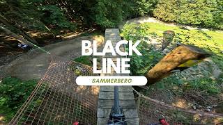 Black Line Bikepark Sammerberg Full Run POV RAW