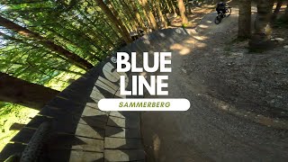 Blue Line Bikepark Sammerberg Germany Full Run...