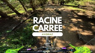 Racine Carree Red Line Bikepark Avoriaz France...