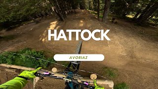 Hattok  best Black Line at Bikepark Avoriaz...