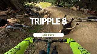Tripple 8 Goat CRASH  Bikepark Les Gets France...