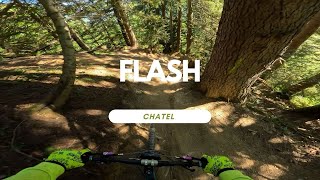 Flash Level Red Bikepark Chatel France  Portes...