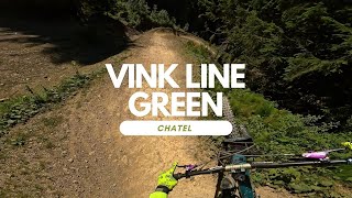 Vink Line Green Bikepark Chatel France  Portes...