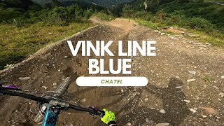 Vink Line Blue Bikepark Chatel France  Portes...