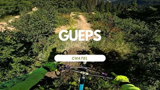 Gueps Downhill Line Bikepark Chatel France ...