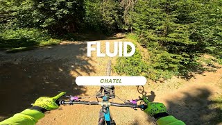 Fluid Blue Line |8m Double| Bikepark Chatel...