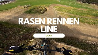 Rasen Rennen Line Opening 2024 Bikepark Olpe...