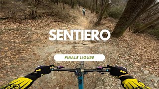 Sentiero Finale Ligure Italy full run POV RAW