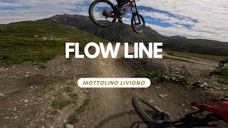 Flow Line Bikepark Mottolino Livigno Italy...