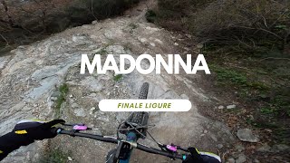 Madonna steepest Trail Finale Ligure  Italy...