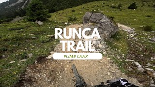Runca Trail 7,6km Abfahrt Bikepark Flims Laax...