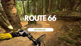 Route 66 Bikepark Reiteralm Austria  full run...