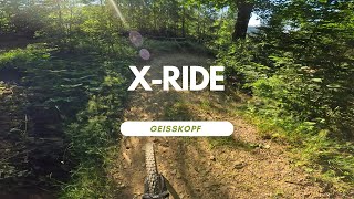 X-Ride Flow Trail Bikepark Geisskopf POV RAW