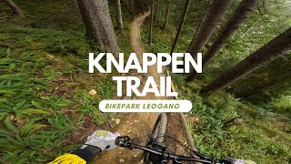 Knappen Trail Bikepark Leogang Austria full...
