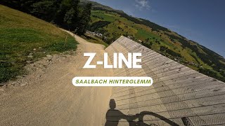 Z-Line Bikepark Saalbach Hinterglemm full run...