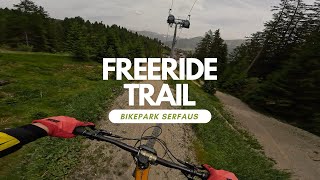 Freeride Trail Jumpline Bikepark Serfaus Fiss...