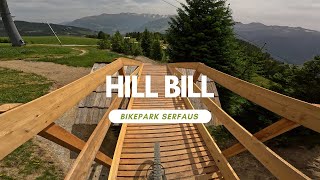 Hill Bill Line Schwarz Bikepark Serfaus...