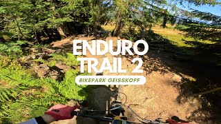 Enduro Trail 2 Rot Bikepark Geißkopf ganze...