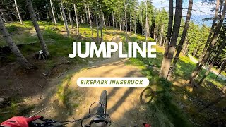 Jumpline Bikepark Innsbruck Level Black RAW POV