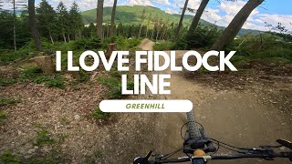 I Love Fidlock Line (Jukebox) Black Bikepark...