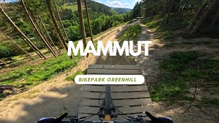 Mammut Blackline Bikepark Greenhill POV RAW...