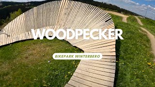 Woodpecker Rot Bikepark Winterberg full run...