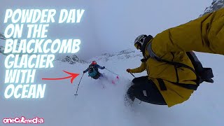 Powder Day on the Blackcomb Glacier with Ocean
