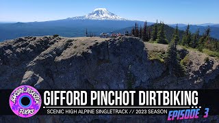 Riding Incredibly Scenic Singletrack Dirt Bike...