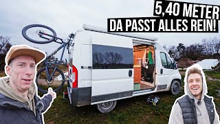 Der BESTE 5,40m MOUNTAINBIKE VAN | Roomtour...