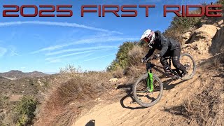 First Ride of 2025 (Not a Good Start) 4 Trails...