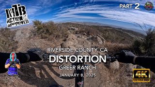 MTB Riding Distortion, Greer Ranch, CA ,...