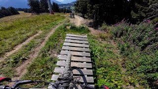 Bikepark Les Saisies schwarze Strecken: Borat...