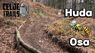 Huda Osa flow rebuild 2025 - Celje Trails
