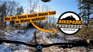 Winter POV Goldiwheel Trail 2025 | Bike Park...