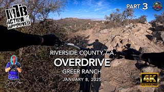 MTB Riding Overdrive, Greer Ranch, CA, January...