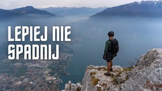Pionowy szlak zawieszony kilkaset metrów nad...