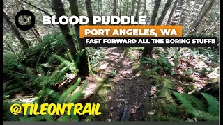 Blood Puddle - Port Angeles, WA - MTB Trail...