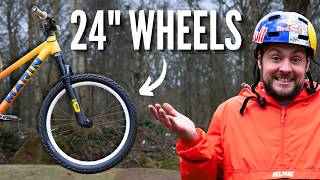 WHY DID PEOPLE STOP RIDING 24' DIRT JUMP BIKES?!