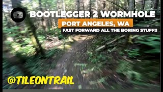 Bootlegger 2 Wormhole - Port Angeles, WA - MTB...