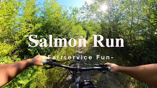 Salmon Run - short and fast way down