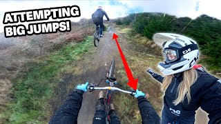 ATTEMPTING THE BIG A470 JUMPS AT BIKEPARK WALES!