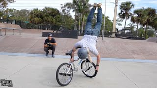 Old School BMX Rider Attempts As Many CRAZY...